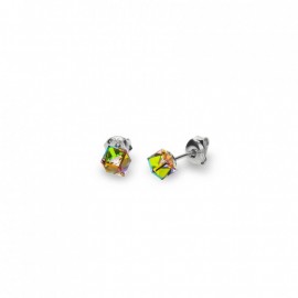Cube Studs Small Vitrail Medium.