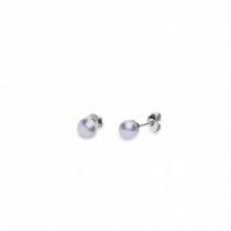 Small Pearl Studs Lavender