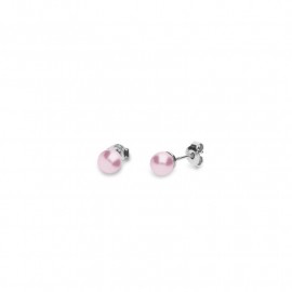 Small Pearl Studs Rose