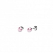 Small Pearl Studs Rose