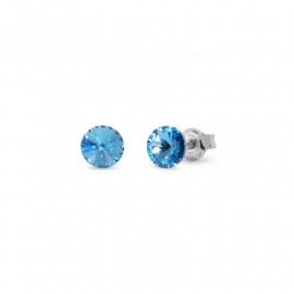 Candy Studs Small Aquamarine.