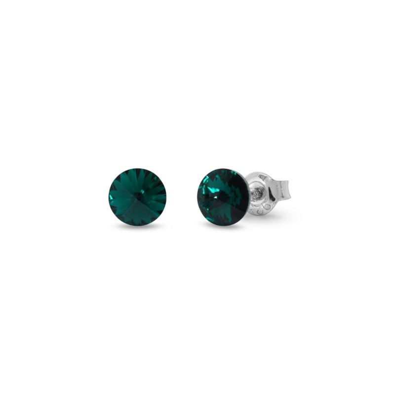 Candy Studs Small Emerald.
