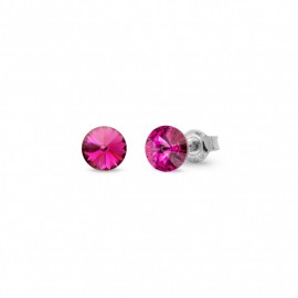 Candy Studs Small Fuchsia