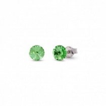 Candy Studs Small Peridot.