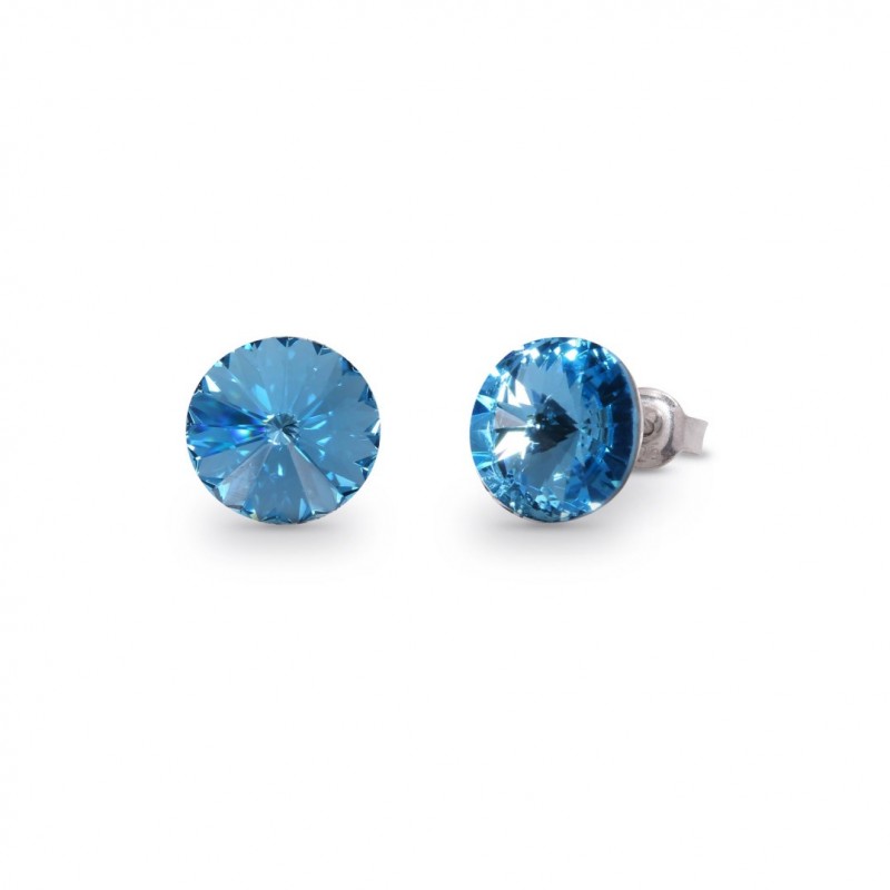 Candy Studs  Aquamarine.