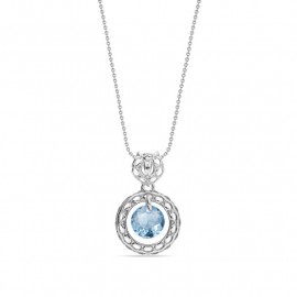 Circle Ajour  Aquamarine