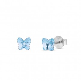 Small Butterfly  Aquamarine