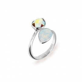 Siena Aurore Boreale e White Opal.