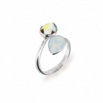 Siena Aurore Boreale e White Opal.