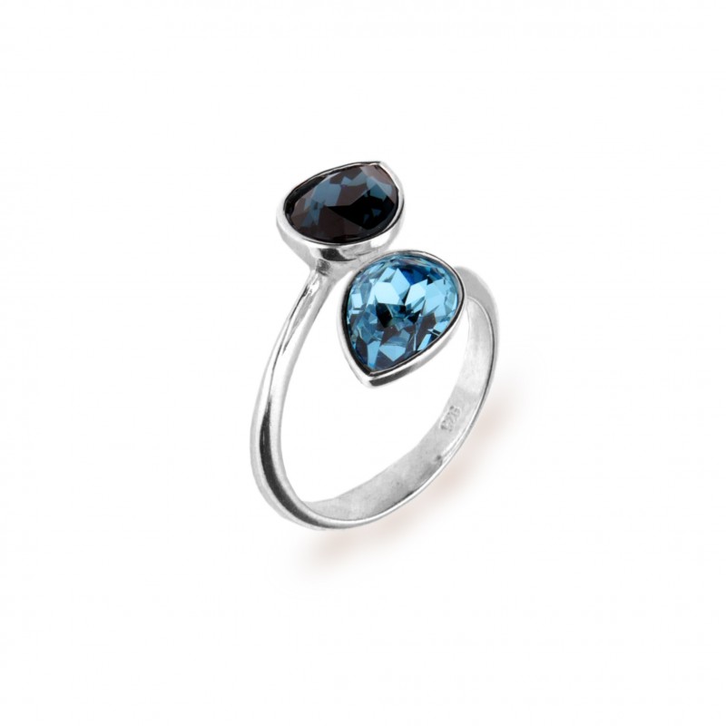 Pear Drop Montana e Aquamarine. Pear Drop Montana e Aquamarine.