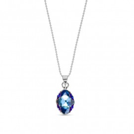 Delia Vela Aquamarine Metallic Blue