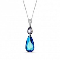 Double Teardrop Silver Night e Bermuda Blue.