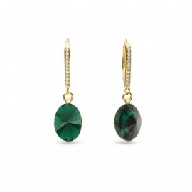 Oval Chic Emerald