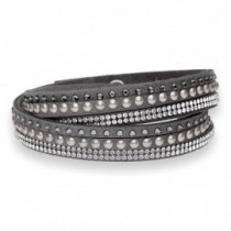 Multistrands Pearl grigio e  Silver Night