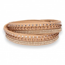 Multistrands Pearl carne e Silk